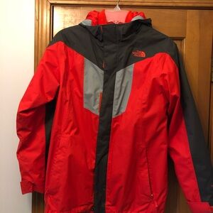 The North Face Vibrant Red Fleece Jacket
